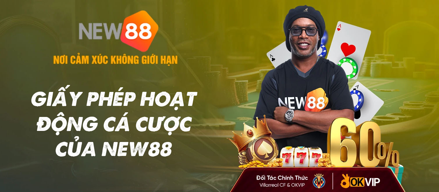 Giấy phép hoạt động của New88: Chứng nhận uy tín và an toàn 3 Giấy phép hoạt động của New88 chứng tỏ sự uy tín